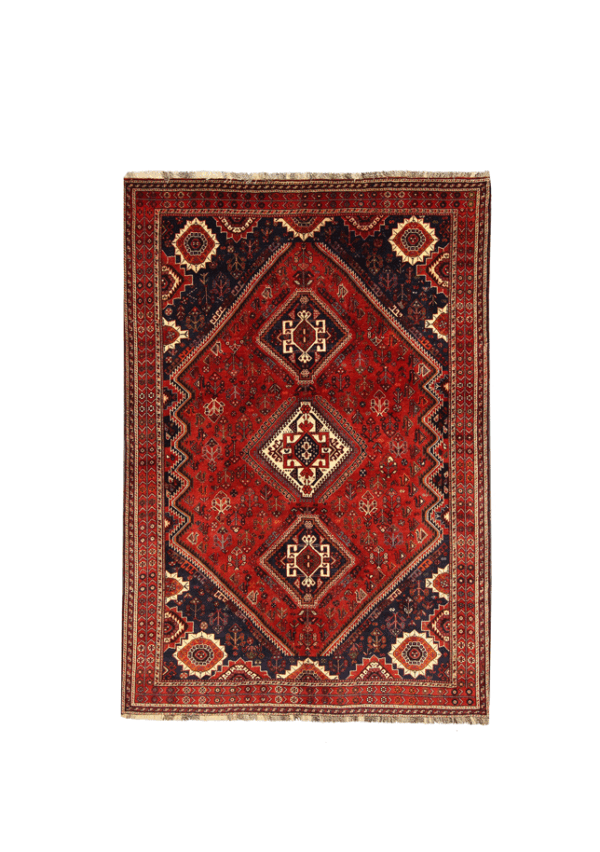فرش دستبافت قشقایی (188×284) سانتیمتر-1