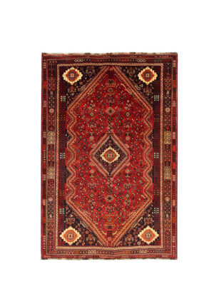 فرش دستبافت قشقایی (281×284) سانتیمتر-1