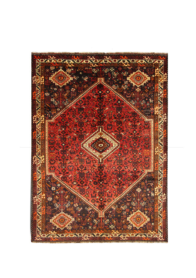 فرش دستبافت شیراز (212×292) سانتیمتر-1