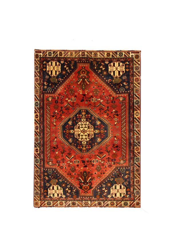 فرش دستبافت قشقایی (184×280) سانتیمتر-1