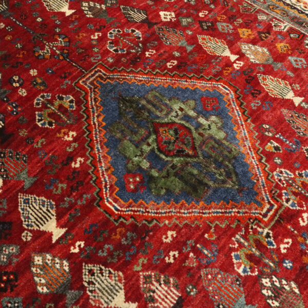 قالیچه دستبافت قشقایی (127×160) سانتیمتر-5