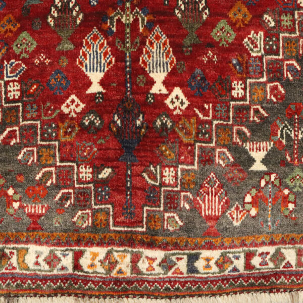 قالیچه دستبافت قشقایی (127×160) سانتیمتر-7