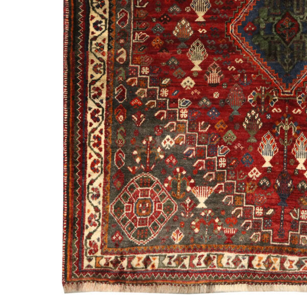 قالیچه دستبافت قشقایی (127×160) سانتیمتر-8