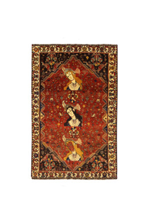 فرش دستبافت قشقایی (187×286) سانتیمتر-1