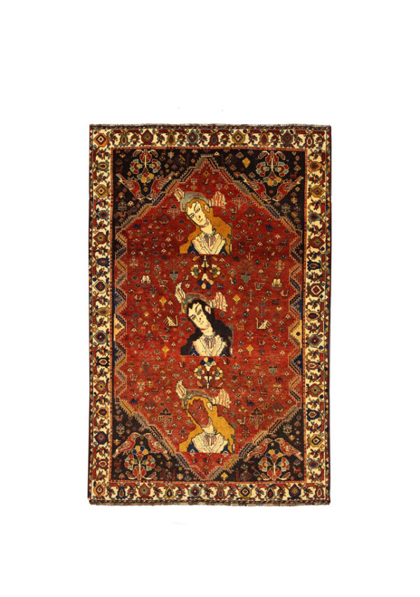 فرش دستبافت قشقایی (187×286) سانتیمتر-1
