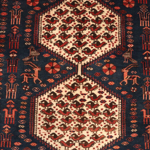قالیچه دستبافت ساوه (160×304) سانتیمتر-6