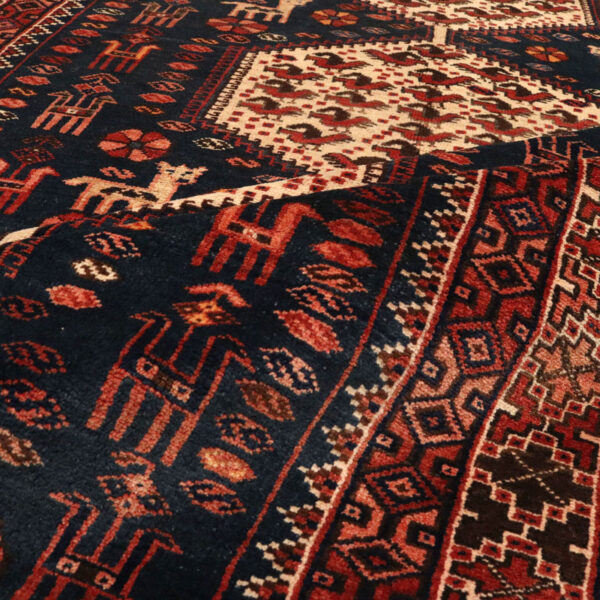 قالیچه دستبافت ساوه (160×304) سانتیمتر-2
