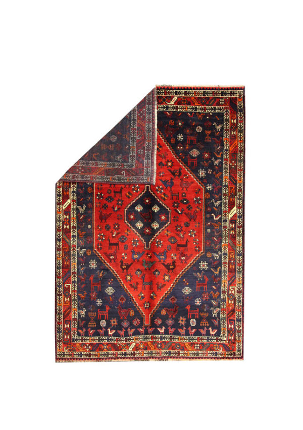 فرش دستبافت شیراز (206×300) سانتیمتر-1