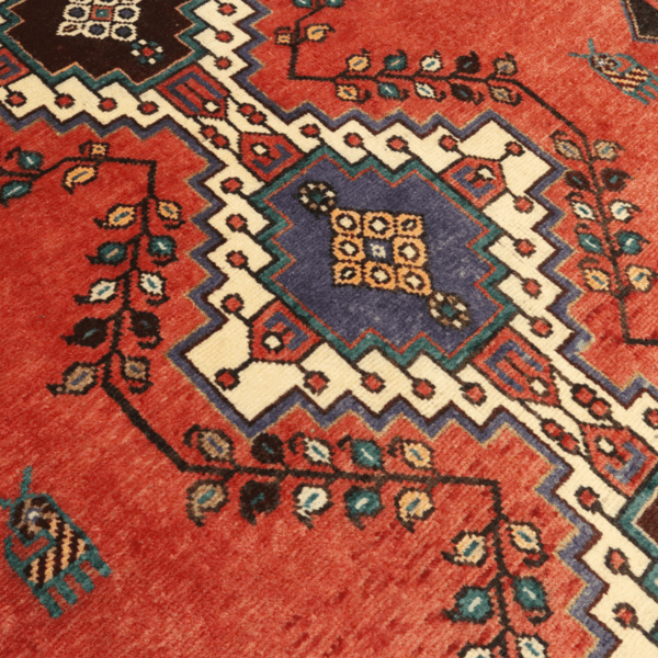 قالیچه دستبافت ساوه (128×188) سانتیمتر-5