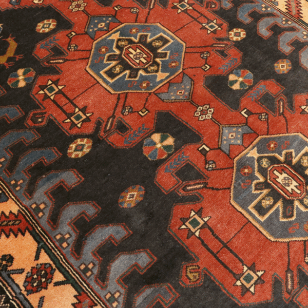 قالیچه دستبافت ساوه (128×197) سانتیمتر-5