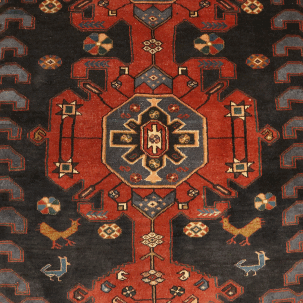 قالیچه دستبافت ساوه (128×197) سانتیمتر-6