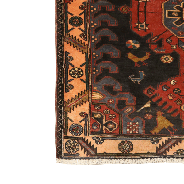 قالیچه دستبافت ساوه (128×197) سانتیمتر-7