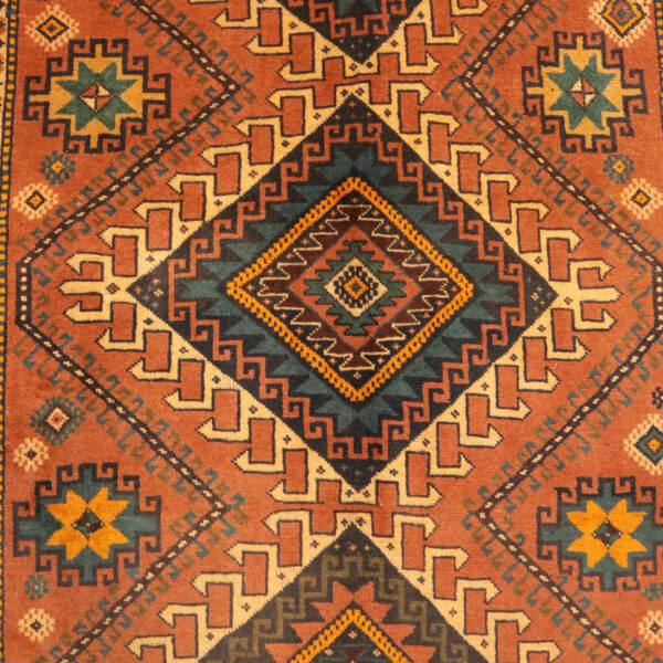 فرش دستبافت کردی قوچان (168×455) سانتیمتر-7