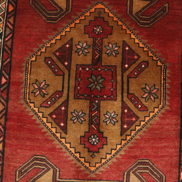 قالیچه دستبافت آذربایجان (119×220) سانتیمتر-6