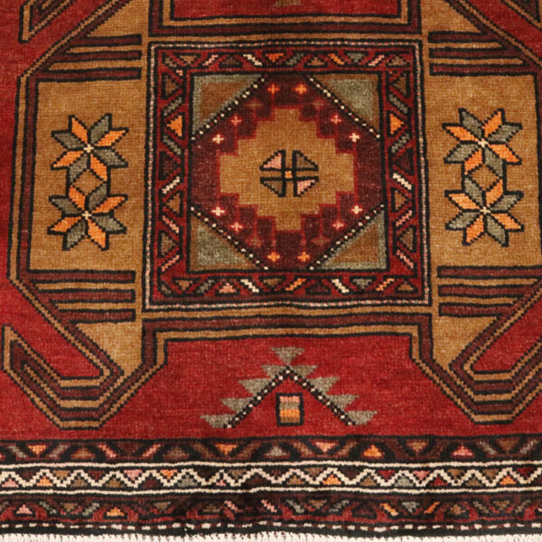 قالیچه دستبافت آذربایجان (119×220) سانتیمتر-7