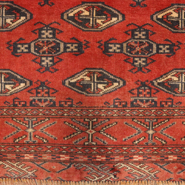 قالیچه دستبافت ترکمن (121×194) سانتیمتر-7