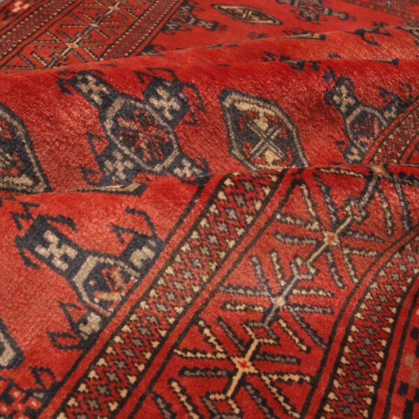 قالیچه دستبافت ترکمن (121×194) سانتیمتر-2