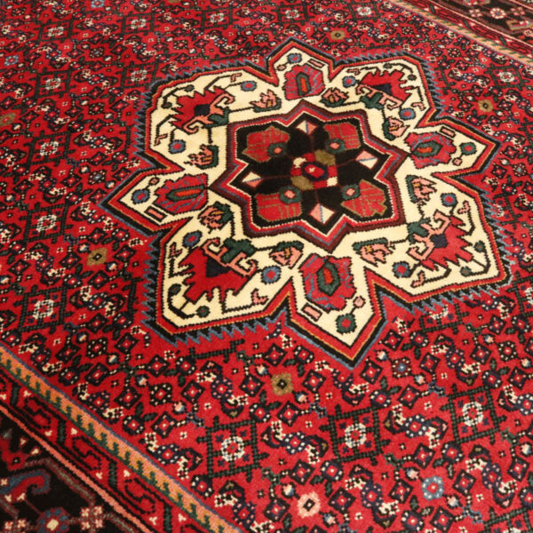قالیچه دستبافت حسین آباد (151×206) سانتیمتر-5