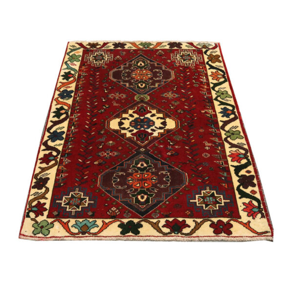 قالیچه دستبافت شیراز ترکی (120×160) سانتیمتر-3