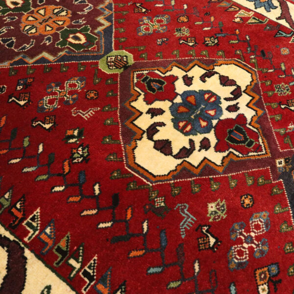 قالیچه دستبافت شیراز ترکی (120×160) سانتیمتر-5