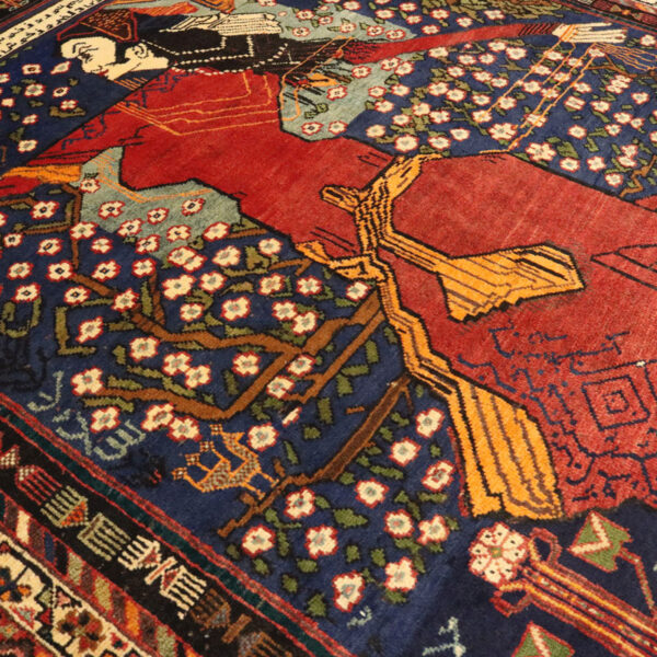 فرش دستبافت شیراز (212×295) سانتیمتر-5