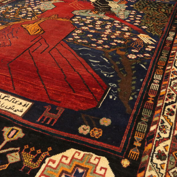 فرش دستبافت شیراز (212×295) سانتیمتر-10