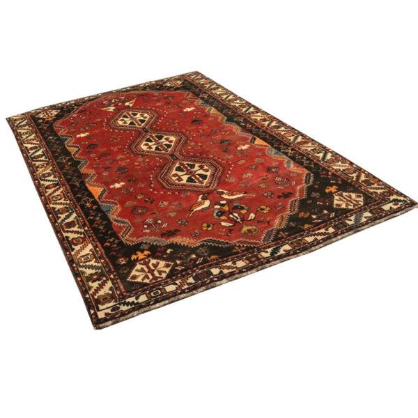 فرش دستبافت قشقایی (190×300) سانتیمتر-5