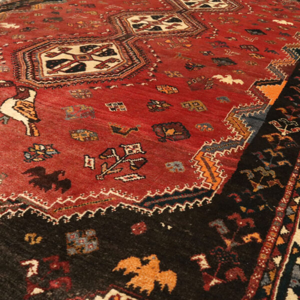 فرش دستبافت قشقایی (190×300) سانتیمتر-9
