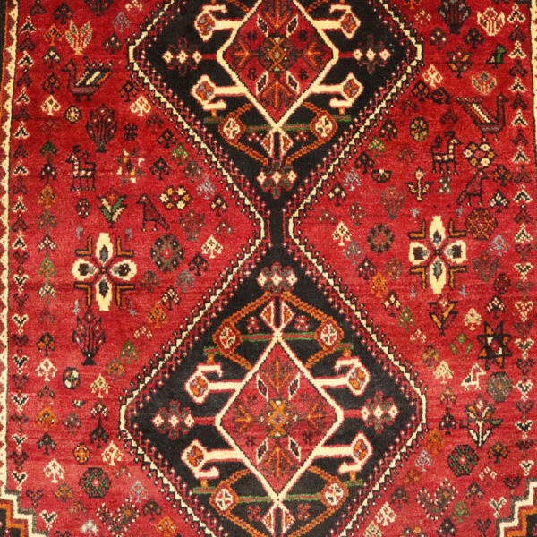 فرش دستبافت قشقایی (181×280) سانتیمتر-6