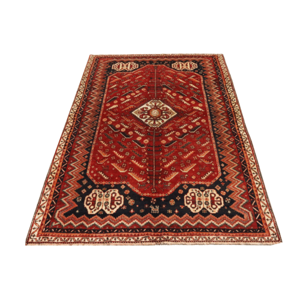 قالیچه دستبافت قشقایی (142×235) سانتیمتر-3