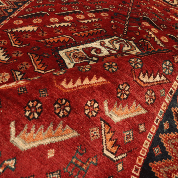 قالیچه دستبافت قشقایی (142×235) سانتیمتر-2