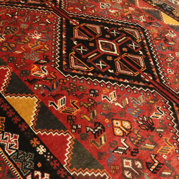قالیچه دستبافت قشقایی (162×255) سانتیمتر-5