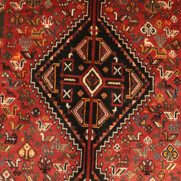 قالیچه دستبافت قشقایی (162×255) سانتیمتر-6