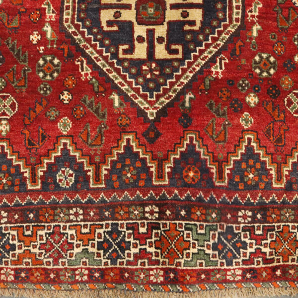 قالیچه دستبافت قشقایی (138×217) سانتیمتر-7