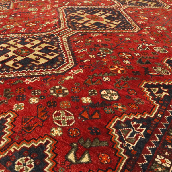 قالیچه دستبافت قشقایی (138×217) سانتیمتر-8
