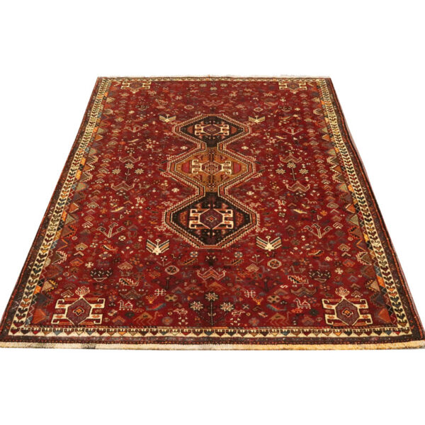 فرش دستبافت قشقایی (186×268) سانتیمتر-3