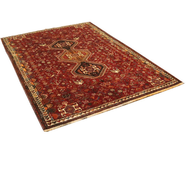 فرش دستبافت قشقایی (186×268) سانتیمتر-4