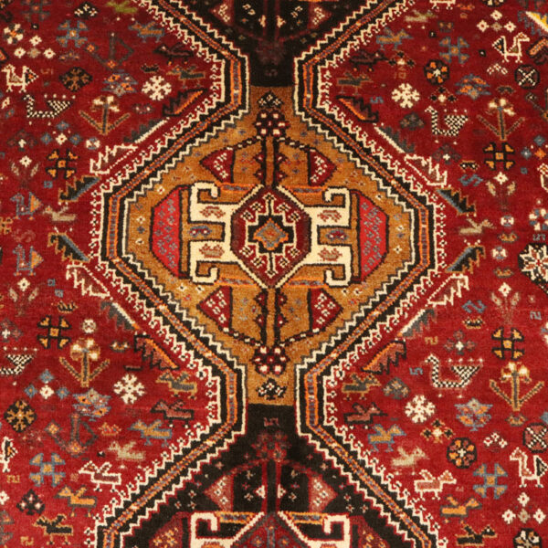 فرش دستبافت قشقایی (186×268) سانتیمتر-6