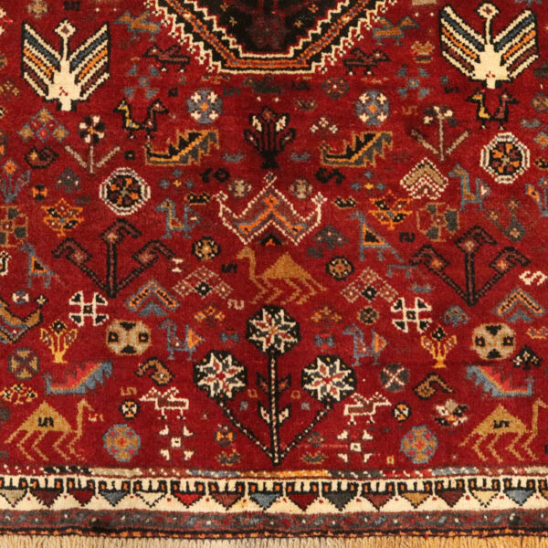 فرش دستبافت قشقایی (186×268) سانتیمتر-7