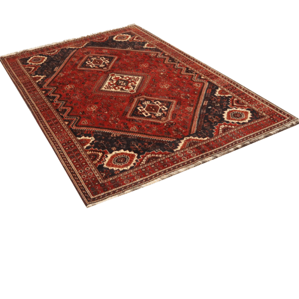 فرش دستبافت قشقایی (188×284) سانتیمتر-4
