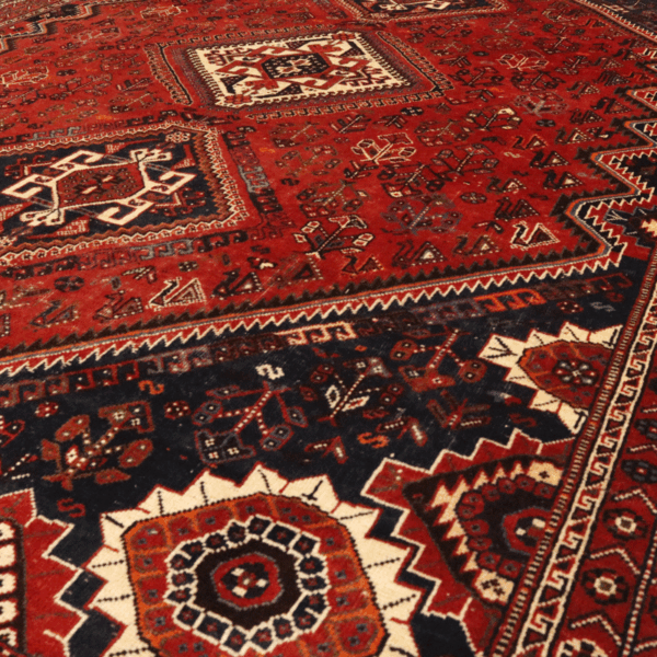 فرش دستبافت قشقایی (188×284) سانتیمتر-7