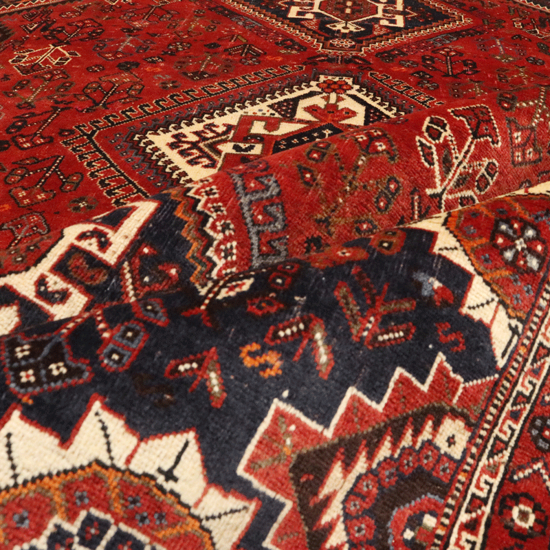 فرش دستبافت قشقایی (188×284) سانتیمتر-2