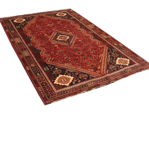 فرش دستبافت قشقایی (281×284) سانتیمتر-4