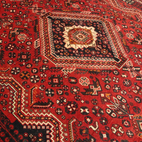 فرش دستبافت قشقایی (281×284) سانتیمتر-5