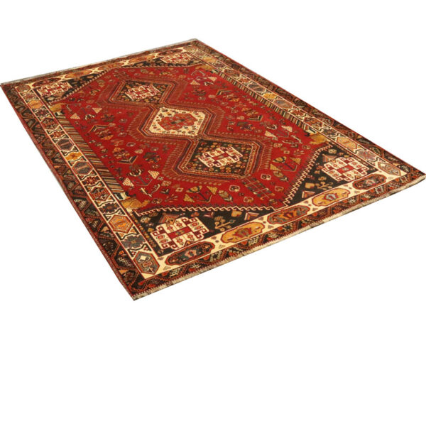 فرش دستبافت قشقایی (183×275) سانتیمتر-4