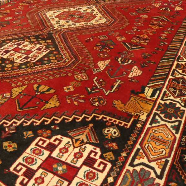 فرش دستبافت قشقایی (183×275) سانتیمتر-8