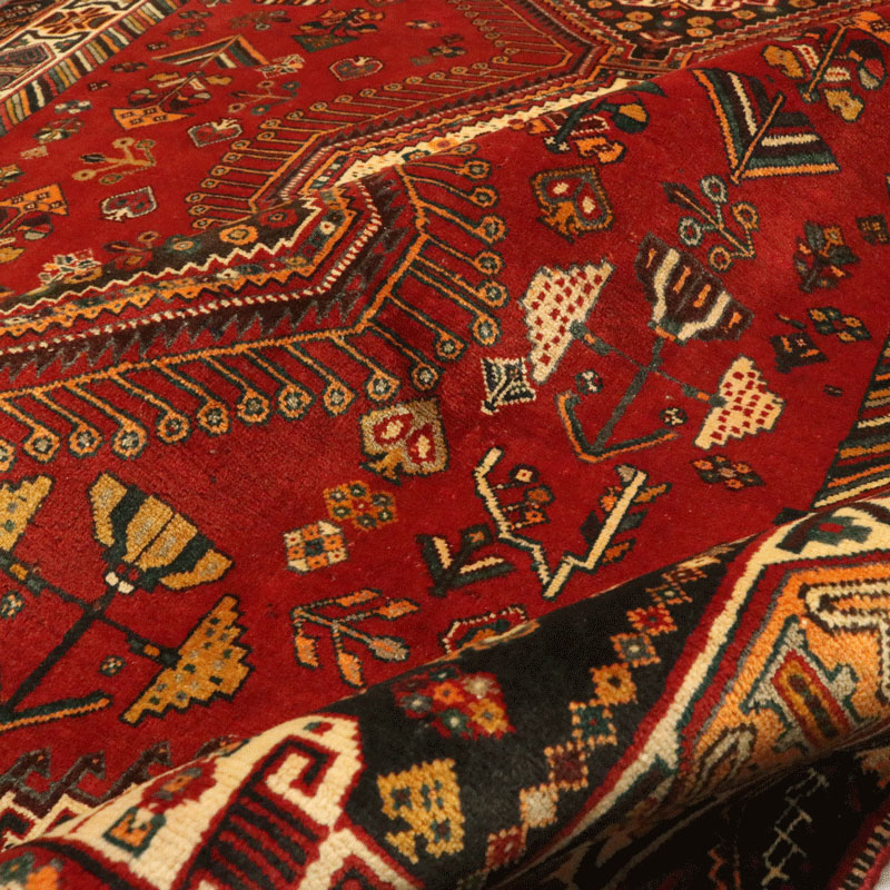 فرش دستبافت قشقایی (183×275) سانتیمتر-2