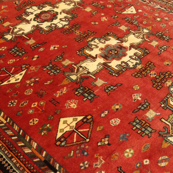 فرش دستبافت قشقایی (196×283) سانتیمتر-4
