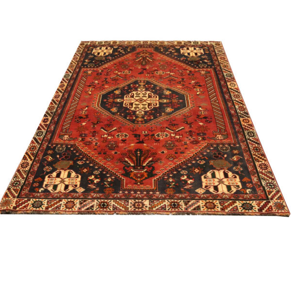 فرش دستبافت قشقایی (184×280) سانتیمتر-3