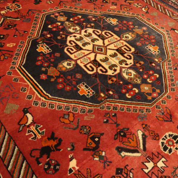 فرش دستبافت قشقایی (184×280) سانتیمتر-5